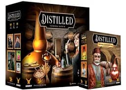 Настольная игра Geekach Games Distilled. Тайны напитков с дополнением Африка и Ближний Восток (укр.) (GKCH065DS+1)