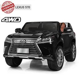 Дитячий електромобіль 4x35W 12V14Ah PRO EVA MP4 шкіра чорний (M 3906(MP4)EBLRS-2) - мініатюра 2