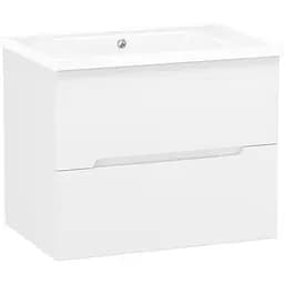 Тумба підвісна Imprese Elio з умивальником 65 см Білий u08507703LM Білий