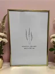 Pepco Фоторамка, золотий, 21 х 29,7 см