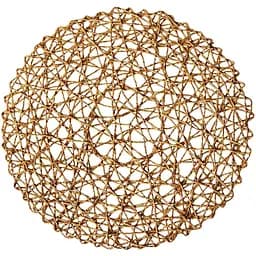 Підставка під гаряче GGP Ara кругла 38 см коричнева (30346213/2)