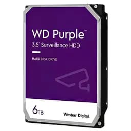 Жесткий диск Western Digital 6TB 5400 SATA IIl 256MB (WD64PURZ) Purple