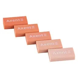 Набір гумок Axent Gradient у пластиковому боксі 5 шт. асорті (1199-A) - мініатюра 2