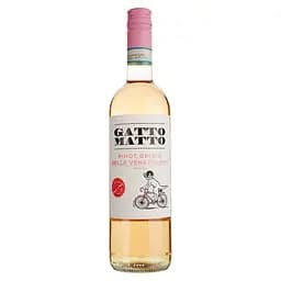 Вино Gatto Matto Pinot Grigio Rosato, рожеве, сухе, 0,75 л
