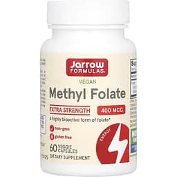 Метилфолат Jarrow Formulas Methyl Folate 400 мкг 60 капсул