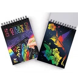 Набор для творчества "GRATTAGE" Danko Toys GRT-01-02 формат А5