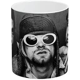 Кухоль GeekLand Nirvana Нірвана голос покоління CP 03.325 330 мл білий