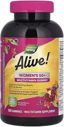Комплекс для здоров'я жінок 50+ Nature's Way Alive! Women's 50+ Gummy, 150 желейок