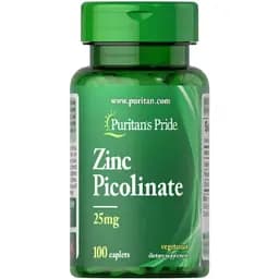 Цинк піколінат Puritans Pride Zinc Picolinate 25 мг 100 капсули
