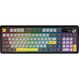 Клавиатура Ajazz AK980 V2 Gift Switch V2 Black/Grey/Yellow (AK980-V2-G-BGY) [156884]