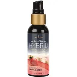Змазка водно-силіконова Sensuva Hybrid Strawberry (57 мл)
