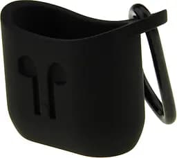 Сумка для навушників TOTU CRG01 Protective Case для Airpods Black - мініатюра 4