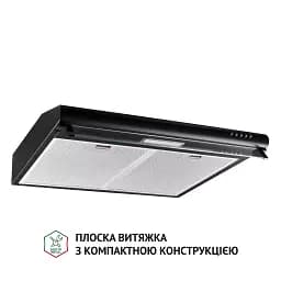 Витяжка плоска Perfelli PL 6144 BL LED - мініатюра 2