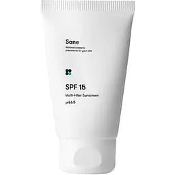 Крем для лица Sane SPF 15 Multi-Filter Sunscreen pH 6.5 Дневной 40 мл (4820266830069)