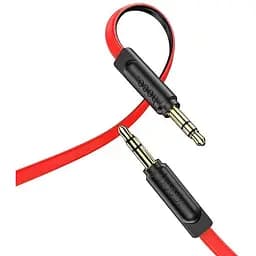 Кабель Hoco UPA16 - 3.5 - 3.5 AUX audio cable красный 1 м