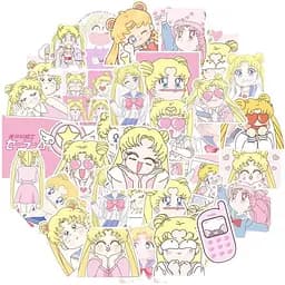 Стікерпак GeekLand Sailor Moon 50 штук
