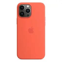 Чохол Silicone Case з MagSafe для Apple iPhone 13 Pro (6.1) Nectarine ААА [72329] - мініатюра 5