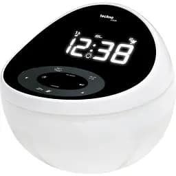 Годинник настільний з радіо Technoline WT500 Black/White (WT500)