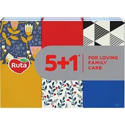 Хустки носові Ruta, тришарові, 10 шт.