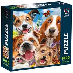 Пазл De.tail Собаче селфі, 1000 елементів
