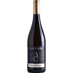 Вино Livon Pinot Grigio DOC Collio Bianco біле сухе 0.75 л