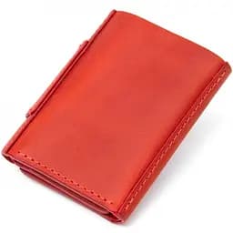 Шкіряне чоловіче портмоне GRANDE PELLE 8х10х,1,5 см acs0027538 - мініатюра 2