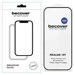 Скло захисне BeCover 10D Realme 15T Black (714765) - мініатюра 2