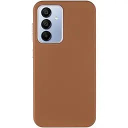 Шкіряний чохол Epik Leather Case Metal Buttons для Samsung Galaxy S23 FE Brown