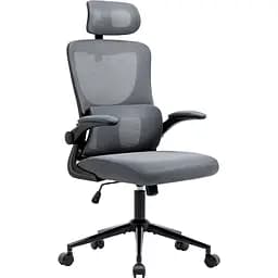 Офисное кресло GT Racer X-5728, черно-серое (X-5728 Black/Gray)