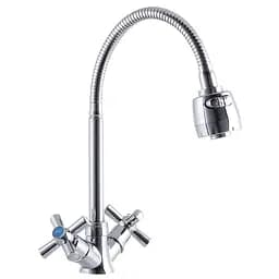 Смеситель для кухни Zerix TZH 722 с рефлективным изливом ZX2947 Хром