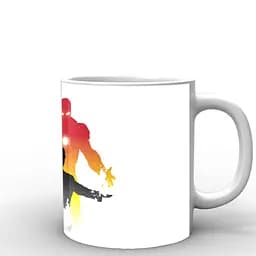 Кухоль GeekLand Залізна Людина Iron Man мінімалізм IM.02.038 330 мл білий