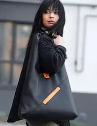 Женская сумка Sambag HOBO M черный 35 х 40 х 8 см (53200129)