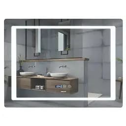 Дзеркало Mixxus Style MR03-80x60 (годинник, LED-підсвічування, антизапотівання) (MI6005)