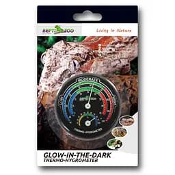 Гігрометр - термометр аналоговий Repti-Zoo Glowing Thermo / Hygrometer (RHT04) - мініатюра 2