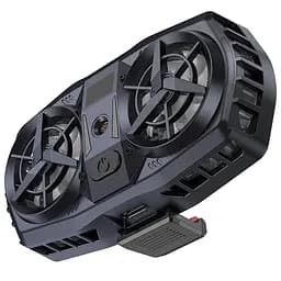 Охолоджуючий кулер для мобільного телефону Hoco GM36 Mustango Black - мініатюра 3