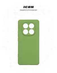 Чехол ArmorStandart ICON для Xiaomi Redmi Note 14 Pro 5G / Poco X7 Camera cover Green (ARM79829) - мініатюра 3