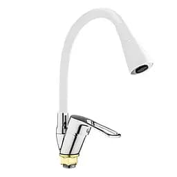 Смеситель для кухни Mixxus Dany 011 с гибким изливом MI6576 Хром