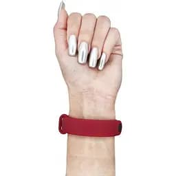 Силіконовий ремінець BeCover для Xiaomi Mi Smart Band 9 Red Wine (711969) - мініатюра 5