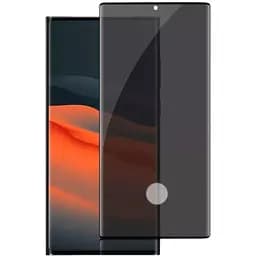 Захисне скло DK для Samsung Note20 Ultra N985/N986 3D Антишпигун Hole Full Glue 020553 black