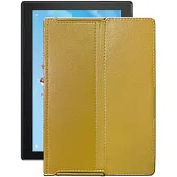 Чехол StatusCASE из экокожи для планшета Lenovo Tab 4 10 X304L LTE Золотой