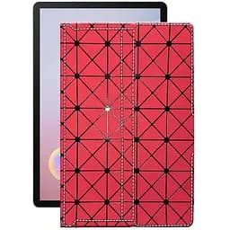 Чохол StatusCASE з екошкіри для планшету Samsung Galaxy Tab S6 10.5 Червоний ромб