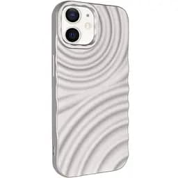 Чехол Epik TPU MonoWave для Apple iPhone 12 Pro/12, 6.1 Light Gray