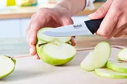 Набір ножів Essential, 3шт, нержавіюча сталь, пластик, чорний Tefal kuh0014557 - мініатюра 6