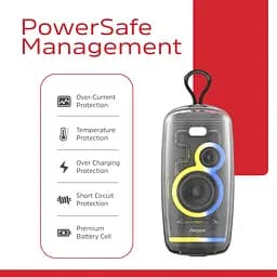 Акустична система 1.0 Energizer 16Вт Bluetooth 5.2/MicroSD/USB/AUX/FM/TWS, IPX65, чорна (BTS164) - мініатюра 10
