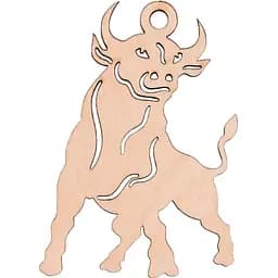 Заготовка Rosa Talent Бычок 2 фанера 7х9.5 см 5 шт