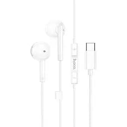 Наушники вкладыши Hoco M95 Type-C белый