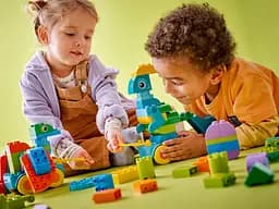 Конструктор LEGO DUPLO Town Динозаври на колесах 3в1 108 деталей (10451) - мініатюра 13