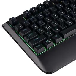 Клавіатура мембранна KG325 104key, USB-A, EN/UA/RU, LED, чорний 2E Gaming teh0013921 - мініатюра 6