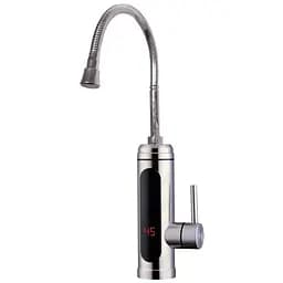 Водонагреватель Zerix ELW34-EF 3 kW проточный с рефлекторным изливом нержавеющая сталь ZX4935