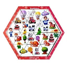 Пазл-головоломка Цвет и размер Ubumblebees (ПСФ126) PSF126, 24 детали